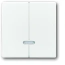 ABB Busch-Jaeger Future Solo Axcent Carat Toets seriedimmer 6565U tiptoets wit RAL 9016 2CKA006599A2908