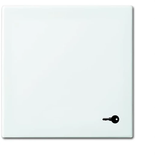 ABB Busch-Jaeger Balance bedieningselement wip pulsdrukker si-b aan / uit enkele wip wit RAL 9010 2CKA001731A2012