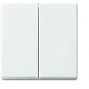 ABB Busch-Jaeger Balance bedieningselement wis/wis si-b aan / uit tweedelige wip wit RAL 9010 2CKA001731A2005