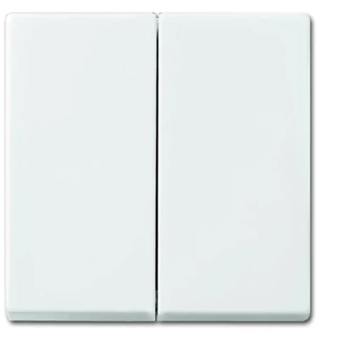 ABB Busch-Jaeger Balance bedieningselement wis/wis si-b aan / uit tweedelige wip wit RAL 9010 2CKA001731A2005