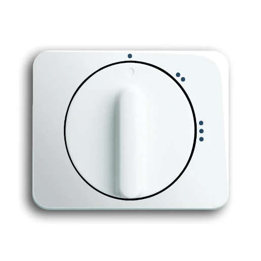 ABB Busch-Jaeger Alpha Centraalplaat 2710/1U knevelgreep wit RAL 9016 2CKA001710A3428