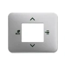 ABB Busch-Jaeger KNX, Alpha centraalplaat knx titanium 2CKA006155A0040