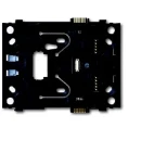 ABB Busch-Jaeger i-bus KNX powernet knx bodemplaat schakelmateriaal 1-voudig Verticaal Mat zwart RAL 9005 2CKA006310A0134