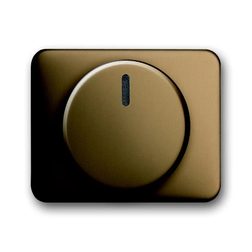 ABB Busch-Jaeger Alpha Centraalplaat draaiknop brons 2CKA006599A1490