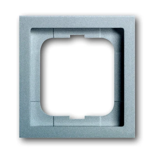 ABB Busch-Jaeger Future Afdekraam 1-voudig Horizontaal en verticaal Aluminium RAL 9006 IP20 2CKA001754A4301