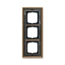 ABB Busch-Jaeger Dynasty Afdekraam antiek 3-voudig Horizontaal en verticaal Antraciet IP20 2CKA001754A4670