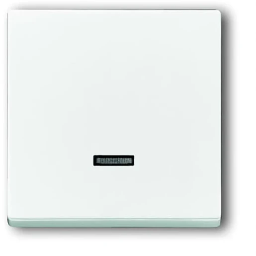 ABB Busch-Jaeger Future Solo Axcent Carat tiptoets enkele wip wit RAL 9016 2CKA006599A2834