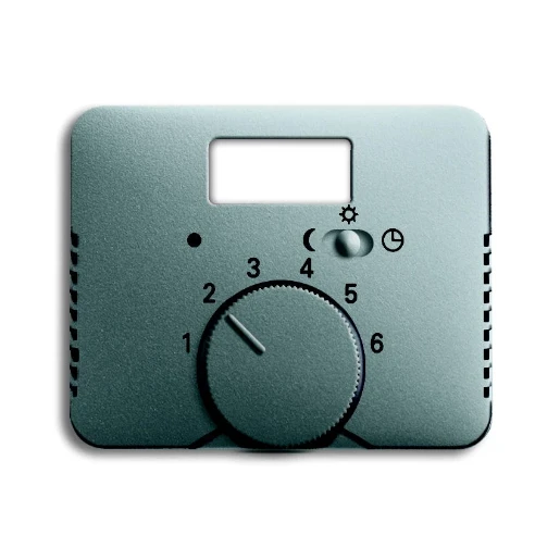 ABB Busch-Jaeger Alpha Centraalplaat 1095/96UTA draaiknop titanium 2CKA001710A3721