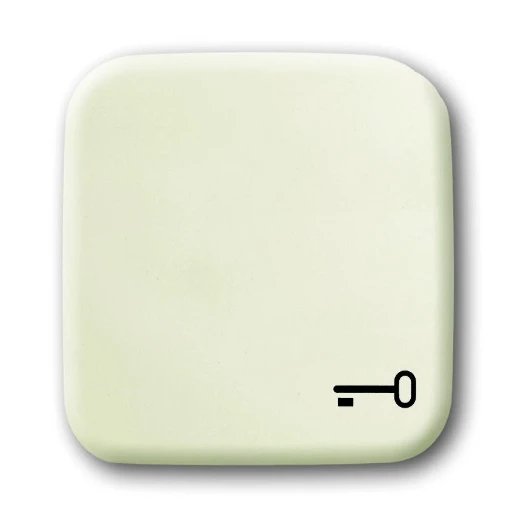 ABB Busch-Jaeger SI bedieningselement pulsdrukker aan / uit enkele wip beige RAL 1013 2CKA001731A0298