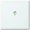 ABB Busch-Jaeger F@home bedieningswip 1-v si-b enkele wip wit RAL 9010 2CKA006220A0358