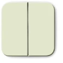 ABB Busch-Jaeger SI bedieningselement serie en wissel aan / uit tweedelige wip beige RAL 1013 2CKA001731A0363