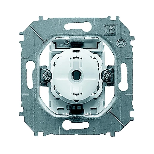 ABB Busch-Jaeger Impuls Knoppulsdrukker meldcontact Drukknop Mat wit RAL 9010 2CKA001413A1051