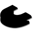 ABB Busch-Jaeger Future Leidinginvoer opbouwbak antraciet RAL 7021 2CKA001761A1498