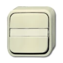 ABB Busch-Jaeger AP Tekstschakelaar nulklem Wip Glanzend wit RAL 1013 2CKA001442A0475