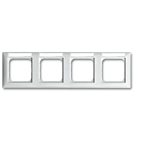 ABB Busch-Jaeger Balance Tekstafdekraam 4-voudig Horizontaal Wit RAL 9010 IP20 2CKA001754A4551