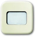 ABB Busch-Jaeger SI bedieningselement wis kruis puls aan / uit enkele wip beige RAL 1013 2CKA001731A0405