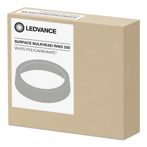 Ledvance Surface Lichttechnisch toebehoor armatuur ring afdekplaat Afdekking Symmetrisch Wit 4058075399334