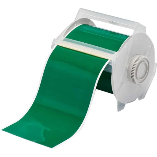 Brady B-595 Zelfklevende tape 30.48x101.6mm groen 86113123