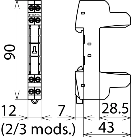 Dehn blitzductor xt basisdee