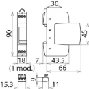 Dehn dehnrail m 2p 75 fm