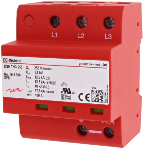 Dehn Gecombineerde afleider voor energietechniek