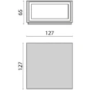 PIL Mimik 10 LED buitenarmatuur 3000K 818lm 65x127mm 11-20° Schroefklem IP66 antraciet 304859