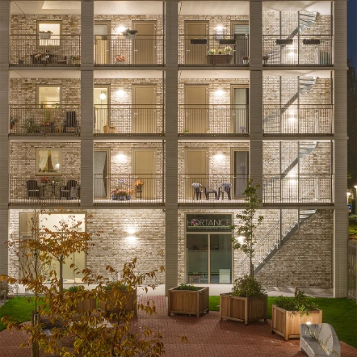 PIL Mimik 10 LED buitenarmatuur 3000K 818lm 65x127mm 11-20° Schroefklem IP66 antraciet 304859