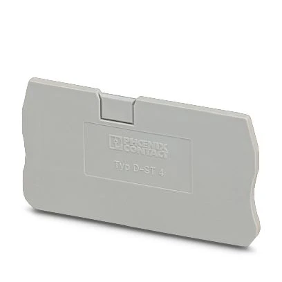 Phoenix Contact Eindplaat rijgklem 2,2mm grijs