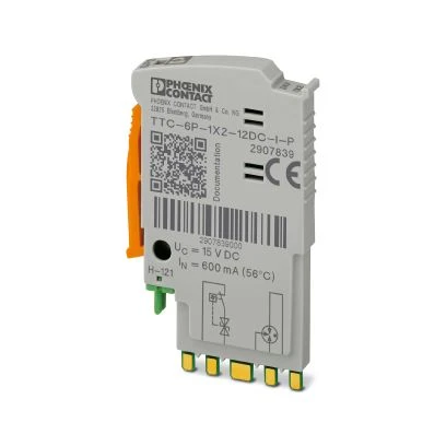 Phoenix Contact Overspanningsbeveiligingssteker - TTC-6P-1X2-12DC-I-P