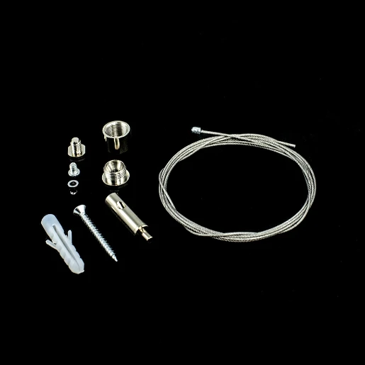 Lumiparts Alupro Bevestiging pendelset armatuur Aluminium 2.01.1041