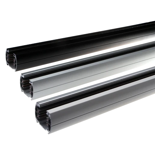 Ivela Tondo Spanningsrail 3 fase pendelophanging 2000mm Zwart 8.04.1546