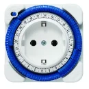 Theben Stekerklok wit Analoog 16A 230V 0260030