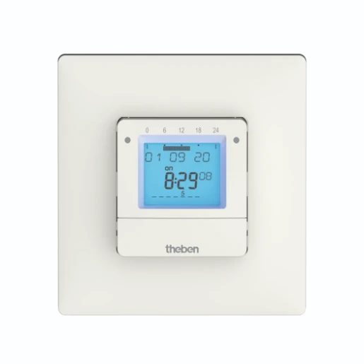 Theben top3-Termina Digitale schakelklok inbouw weekprogramma 1 kanaal 230V IP20 0300130
