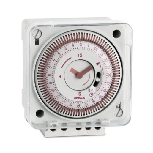 Grasslin Tactic Analoge schakelklok paneelbouw AC 10A 230V 1 kanaal G02.80.0001.1