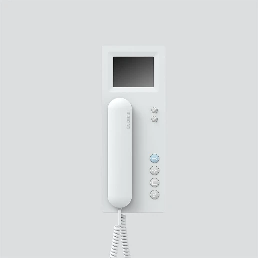 Siedle Telefoon standaard + kleurenmonitor Kleur wit 200040578-00