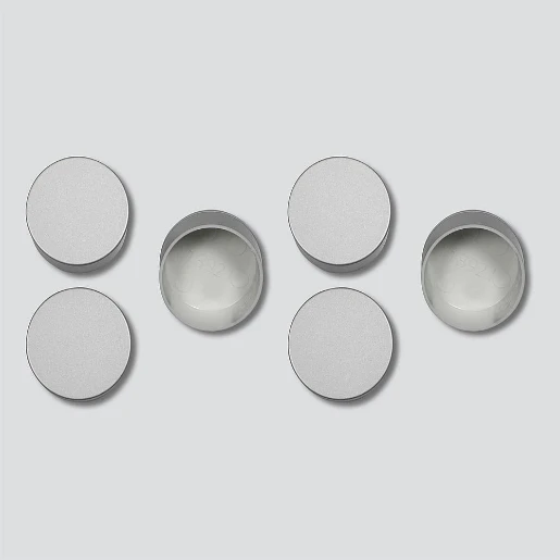 Siedle KSF/KSFB/SR/SRE 6XX SM schroevenafdekking zilver 210005311-00