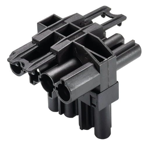 Wieland Gst18i4 t-splitter zwart