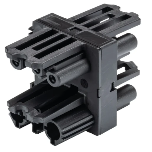 Wieland Gst18i3 verdeler 1/3 zwart