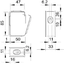 OBO Grip Kabelhouder Grip 30x getest 30x max.30 kabels 3x1,5 2207036