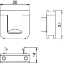 OBO trekontlasting installatiekanaaldoos 7gd pa 6288790