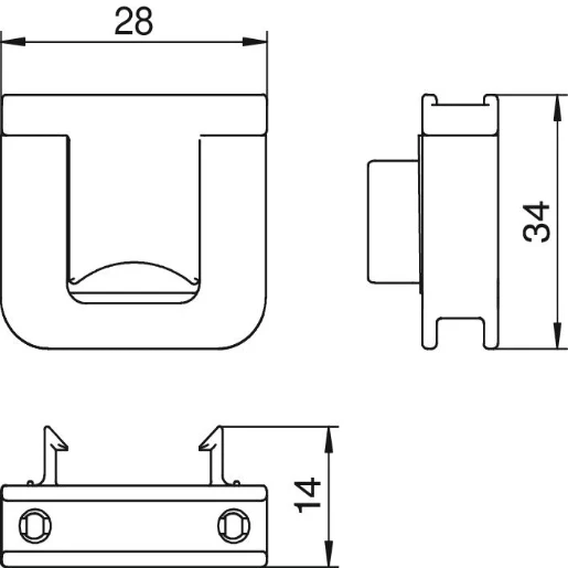OBO trekontlasting installatiekanaaldoos 7gd pa 6288790