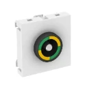 OBO potentiaal vereffeningscontactdoos contactdoos 1-voudig Mat wit 6120003