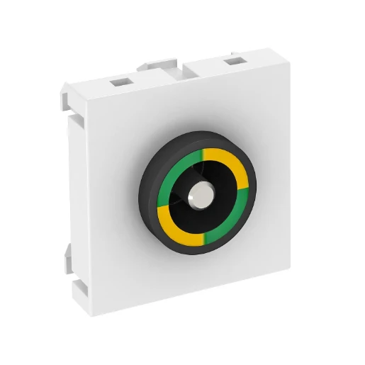 OBO potentiaal vereffeningscontactdoos contactdoos 1-voudig Mat wit 6120003