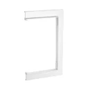 OBO Signa afdekraam wandgoot 84x140mm kunststof wit RAL 9010 6133641