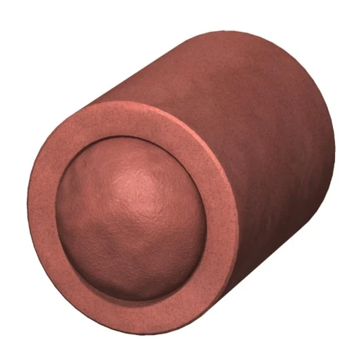 OBO FBA Bus blijvend elastisch schuim 100x78mm 7202624