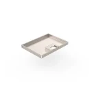 HPL dekselset 2-voudig RVS 115x154mm 582.0020D