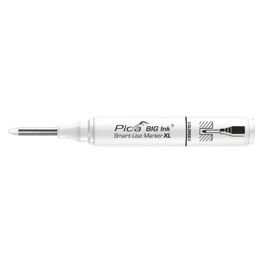 Pica BIG Ink markeerstift xl Wit PI17052