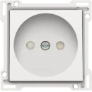 Niko Original / Intense Centraalplaat contactdoos 2-polig centraalplaat wit RAL 9010 101-66501