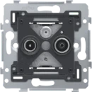 Niko antennecontactdoos inbouw 3v TV/RD/SAT einddoos IP41 170-79551