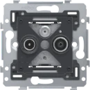 Niko antennecontactdoos inbouw 3v TV/RD/SAT einddoos IP41 170-79551